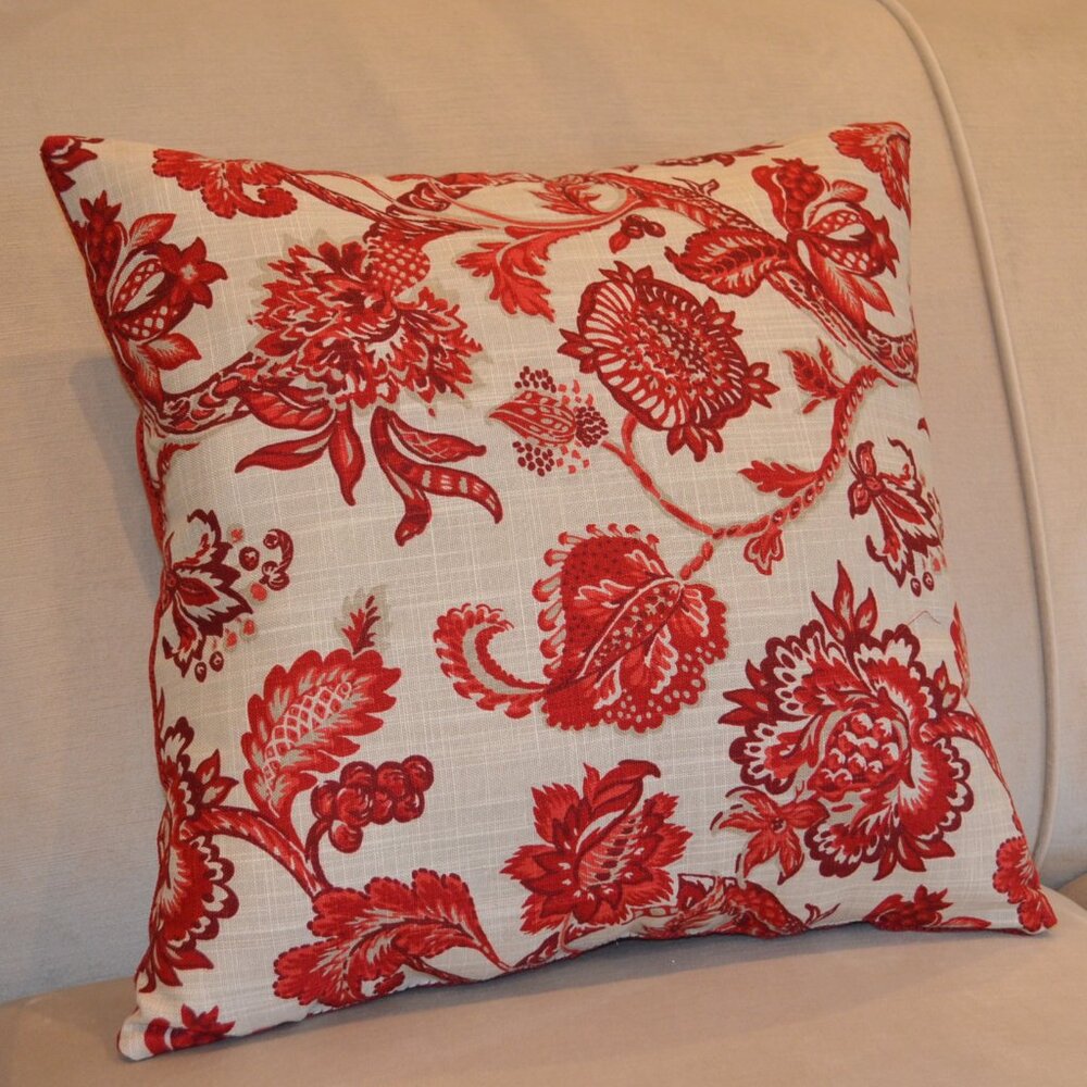 Robert Allen Accent Pillow, Lenox Lounge Pattern, 16 x 16 - New, Handcrafted